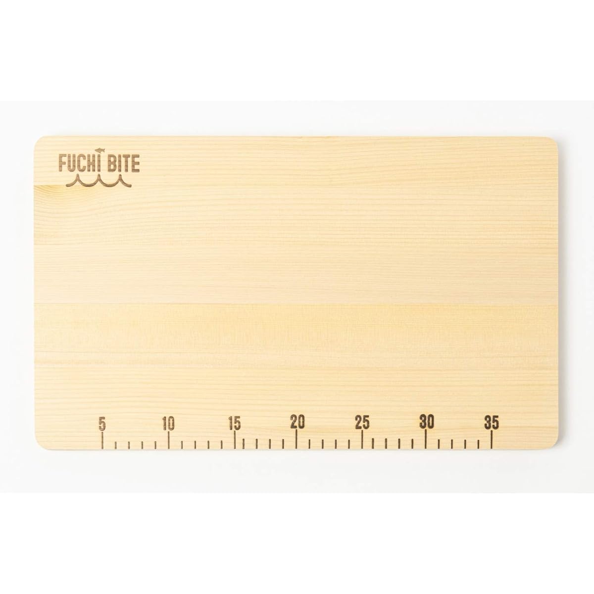 Aomori Hiba cutting board with scale