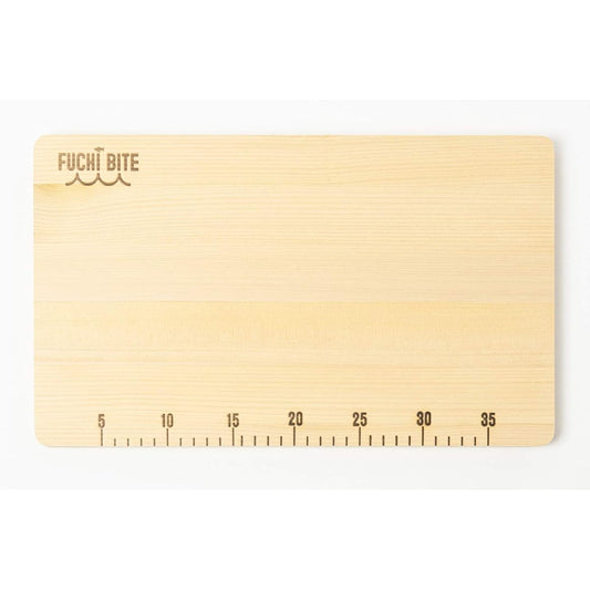 Aomori Hiba cutting board with scale