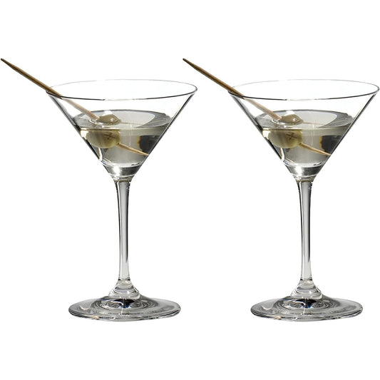 Riedel [Genuine Product] RIEDEL Riedel Crystal Cocktail Glass Pair Set Vinom Martini 130ml 6416/77