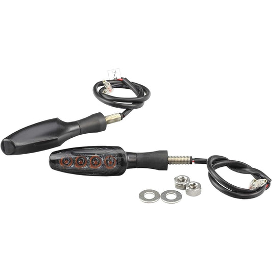 Kijima Motorcycle Motorcycle Parts LED Turn Signal High Brightness 4 LED Smoke Lens Specification E Mark Obtained 219-5193