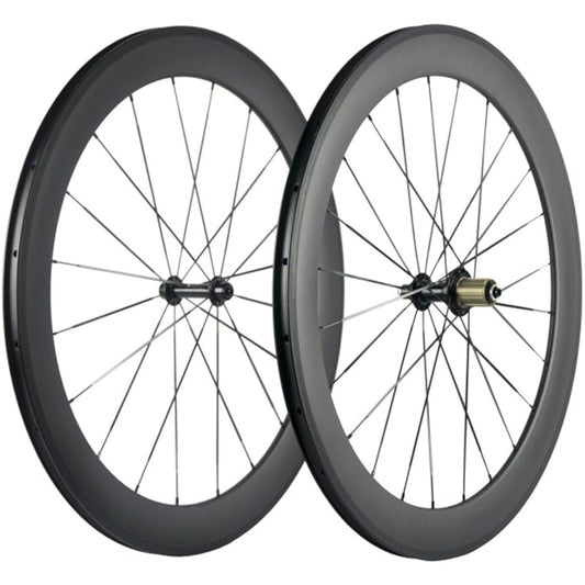 SUPERTEAM 38/50/60/88mm Carbon Wheelset 700c Clincher 23mm Wheel UD Matte