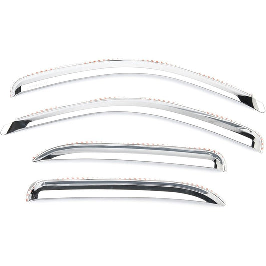 Putco 480137 Element Chrome Window Visor Set of 4