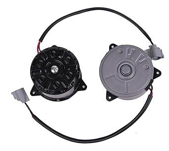 200 Series Hiace Regius Ace Electric Fan Motor Radiator Radiator Left and Right Set Driver Seat Passenger Seat 16363-20390 16363-75030 For Toyota Vehicles External Product