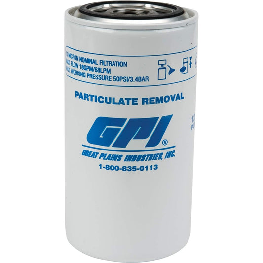 GPI 129300-01 10 Micron 18 GPM/67 LPM particle filter