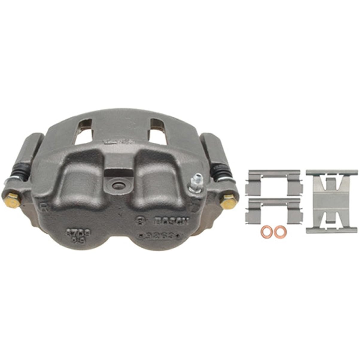 ACDELCO 18FR2118 Professional DURASTOP Front Driver side Disk Brake Caliper Athembrid Pad No friction (Reflection) Renewal