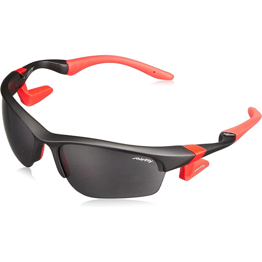 AirFly Nose Padless Sports Sunglasses AirFly Sharp Lens Matte Black/Dark Gray AF-101 C3