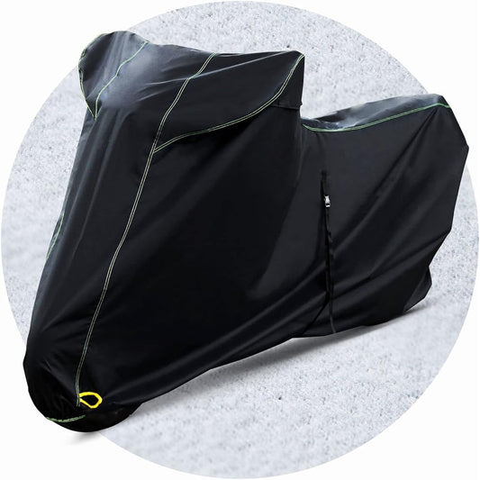 Barrichello Bike Cover HG Brushed Lining No Scratches Many Sizes Waterproof Thick Fabric Anti-Theft Lock Hole Anti-Wind Belt Luxury 300D Thick Durable Water Repellent [3L]