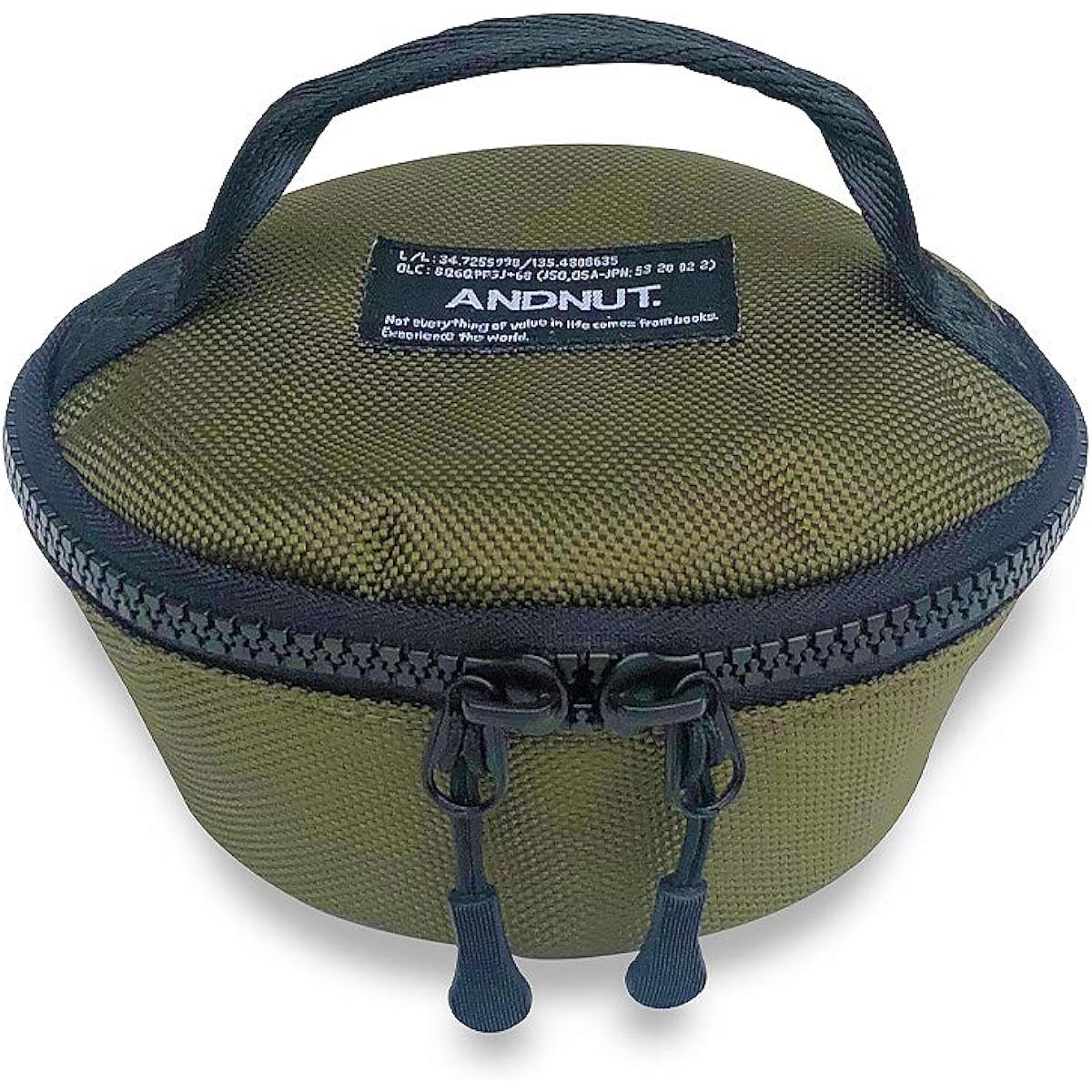 ＆NUT SIERRA-CUP CASE [Olive] ANDNUT SIERRA-CUP CASE