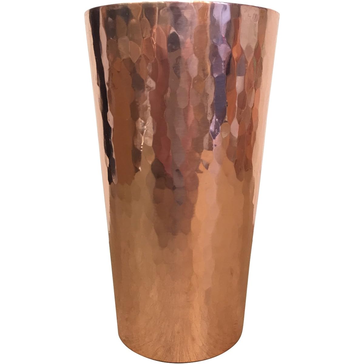 Asakusa Copper Silver Copperware Store Pure copper tumbler 400cc A copper tumbler made by Mr. Hoshino, a craftsman with 40 years of experience.