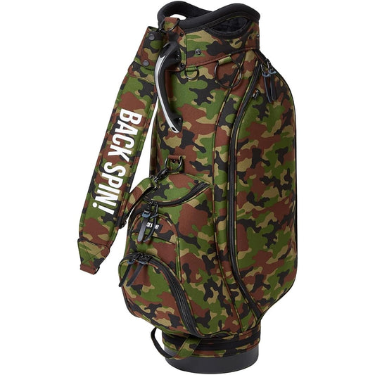 BACK SPIN! TOUR TYPE GOLF BAG CORDURA CAMOFLAGE/camouflage/camouflage durable caddy bag cart type