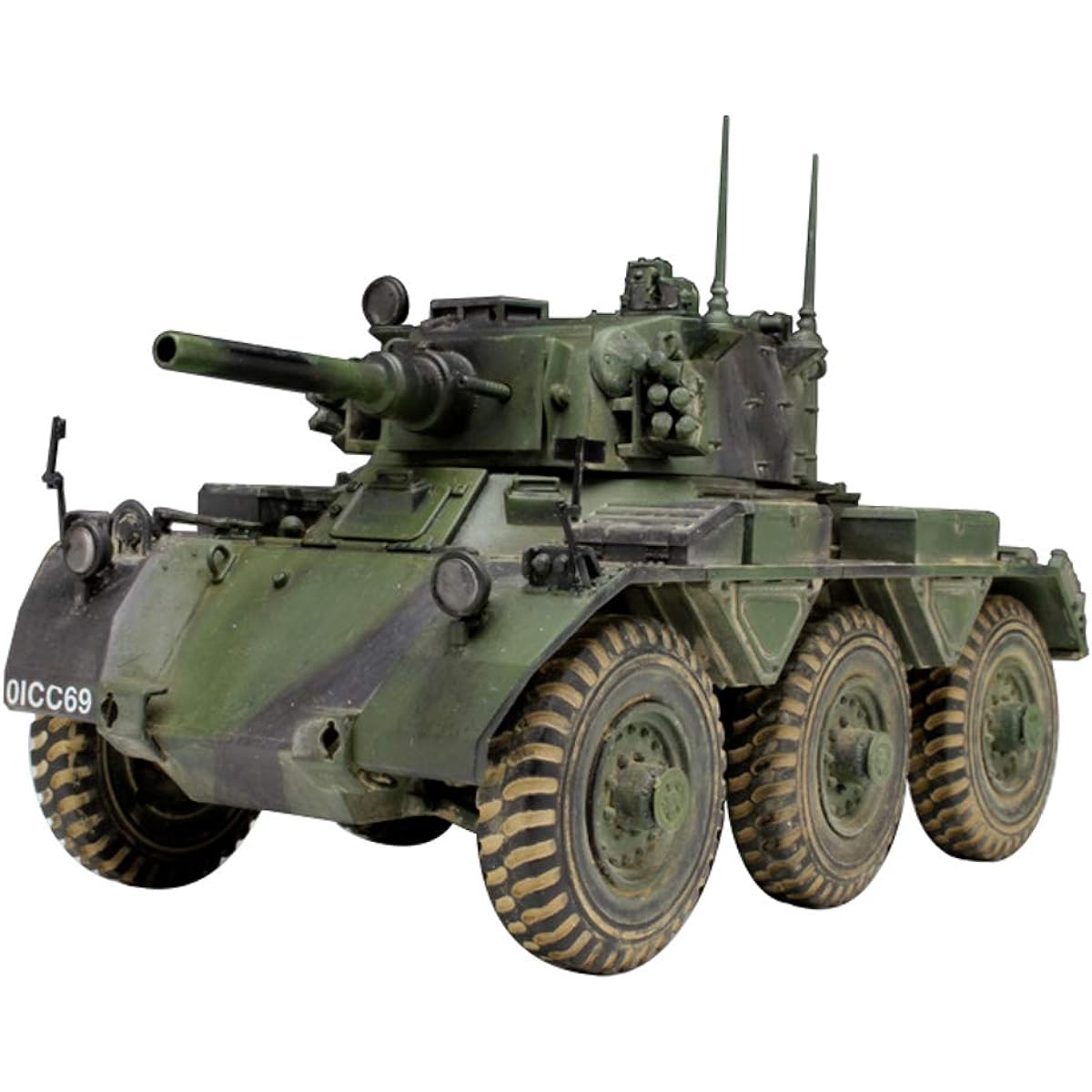 Dragon Black Label 1/35 British Army 6 Wheel Armored Vehicle Saladin Mk.II Plastic Model Kit BL3554