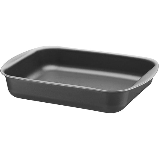 Tramontina Grill Pan Brazil 34cm x 26cm Deep Aluminum Non-stick (Fluorine Coat) Dishwasher Safe Gas Direct Fire Compatible Lightweight High Heat Conductivity Non-Stick Made in Brazil 20051/034 TRAMONTINA