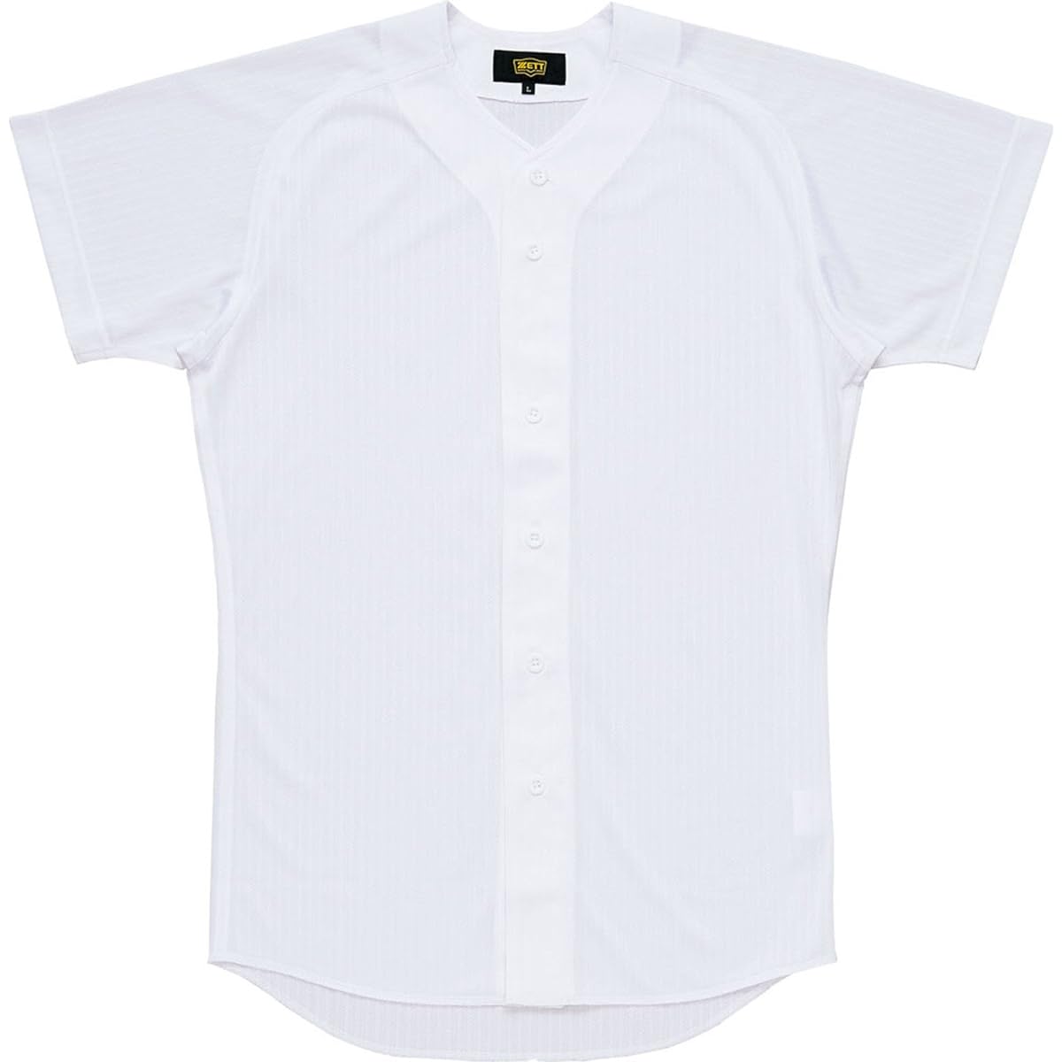 ZETT Baseball Uniform Mesh Pull Open Shirt Cross Stripe Mesh BU503