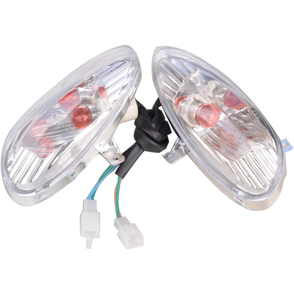 Goofit Turn Signal Light GY6 50CC China TAOTAO KYMCO Scooter Moped White