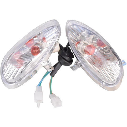 Goofit Turn Signal Light GY6 50CC China TAOTAO KYMCO Scooter Moped White