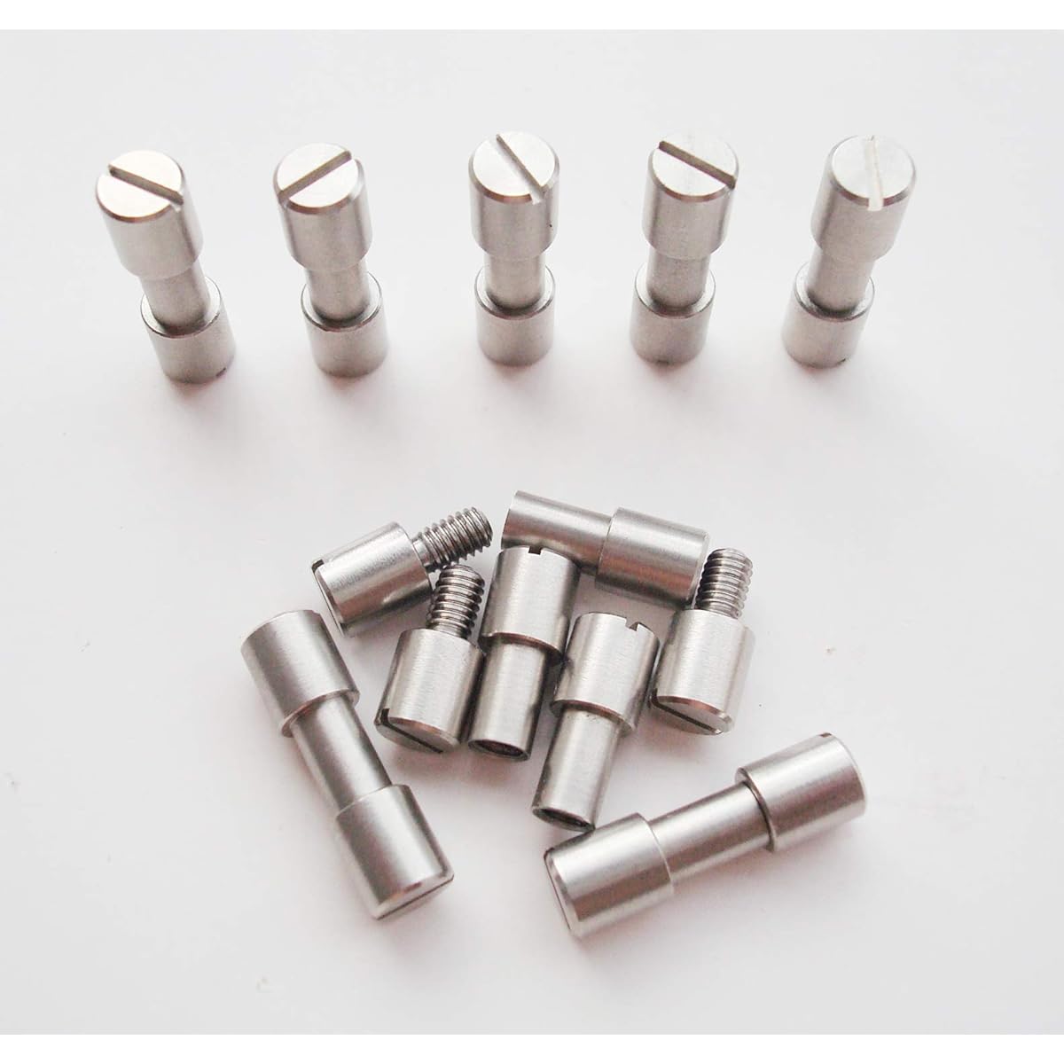 EDC Stainless Knife Fastener, Knife Makers 10 Cox Fastener, DIY Handle Fastener Rivet, Knife Shaft Screw (Stainless Steel, 6.8mm)