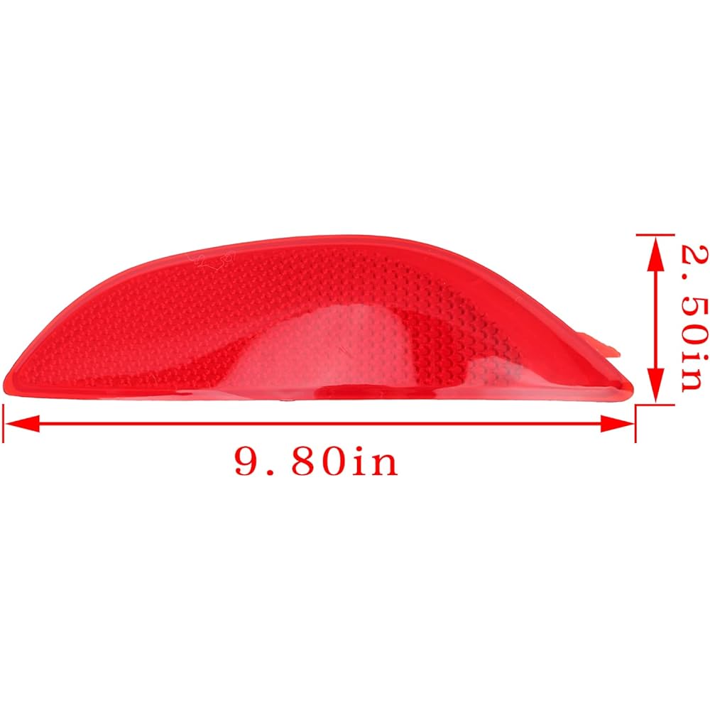 Motoall Rear left and right bumper leplet track rim 2012-2017 for HYUNDAI ACCENT