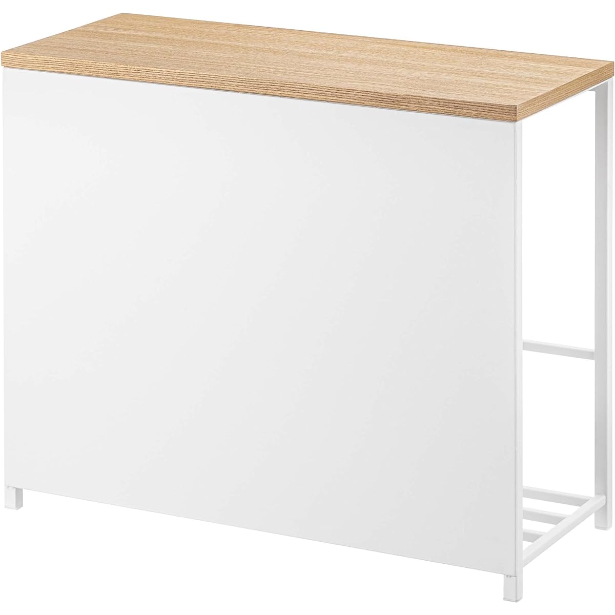 Yamazaki Jitsugyo Entrance Bench with Storage White Approx. W60XD25XH45cm Tower Entrance Rack Storage 5670