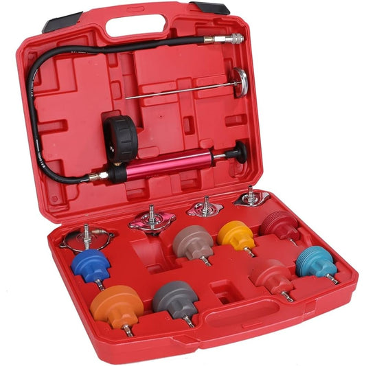 Radiator Leak Tester Pressure Test Maintenance Tool Parts Special Tools Set General Purpose