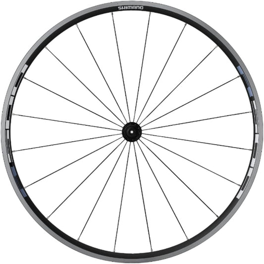 SHIMANO Wheel WH-R501 700c Clincher Round Spoke Specification Rim Brake Black
