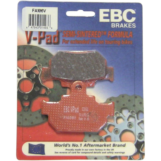 BRAKEPAD SEMISNTRD FA106V Brake Pad