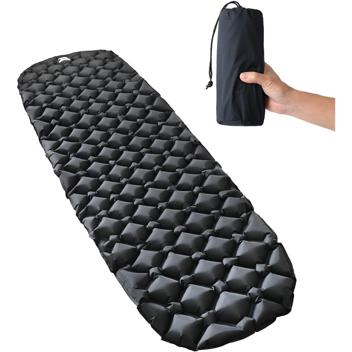 UNDERDOG NURSERY Lightweight Air Mat Camping Mat Inflator Mat Ultra Light Compact Climbing Camping Touring Lightest Lightest
