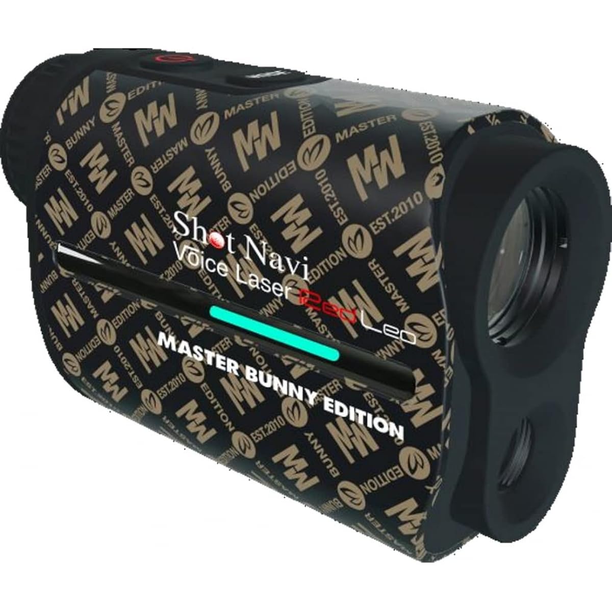 Shot Navi Golf Distance Measurement Device Red Leo MASTER BUNNY EDITION