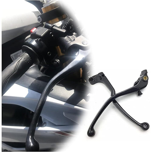 Black Brake Clutch Hand Lever Yamaha 2004-2012 YZF R1 2005-2012 YZF R6