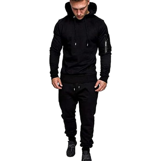 [SLOW & MELLOW] Setup Jersey Top and Bottom Set Men's Sportswear Long Sleeve Parka Pants Roomwear Running Active Wear Training Wear 4 Colors