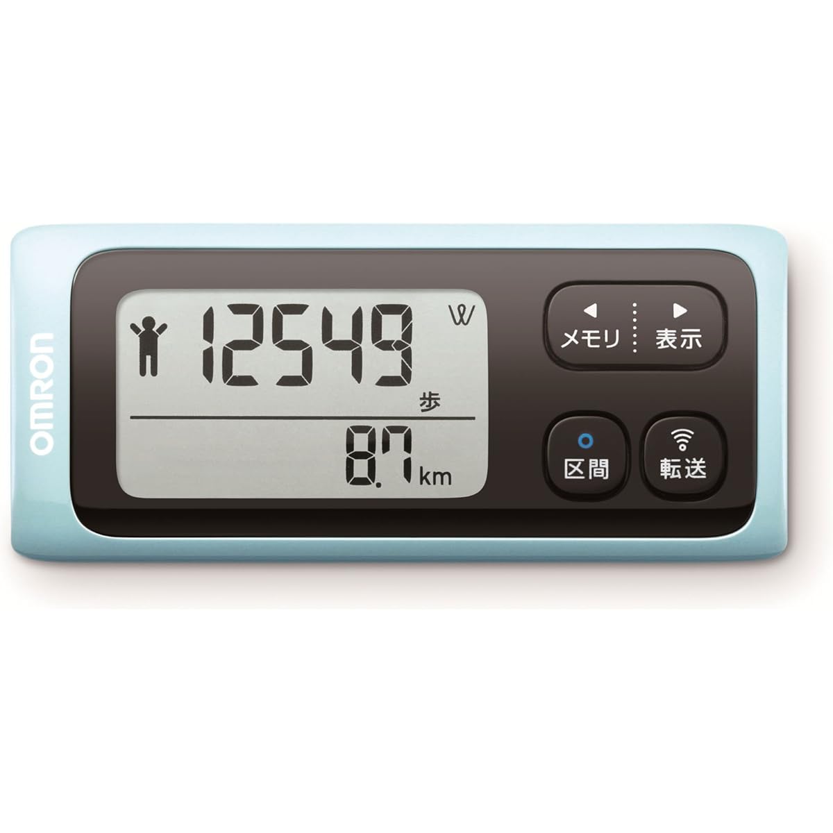 OMRON Pedometer WellnessLink Blue HJ-205IT-B