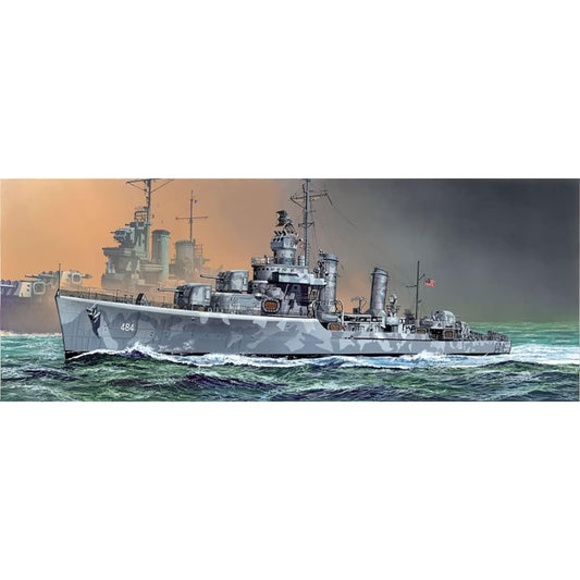 Platts Dragon 1/350 World War II U.S. Navy Greaves Class U.S.S. Buchanan DD-484 1942 Plastic Model DR1021