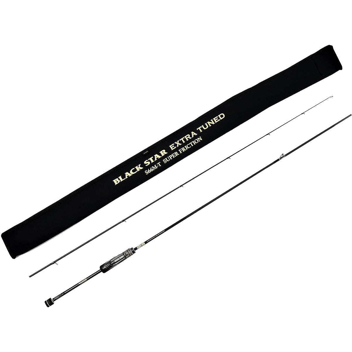 Xesta Black Star Extra Tuned S66M-T Friction 902-8014 Total length: 6'6″ft 1.99m