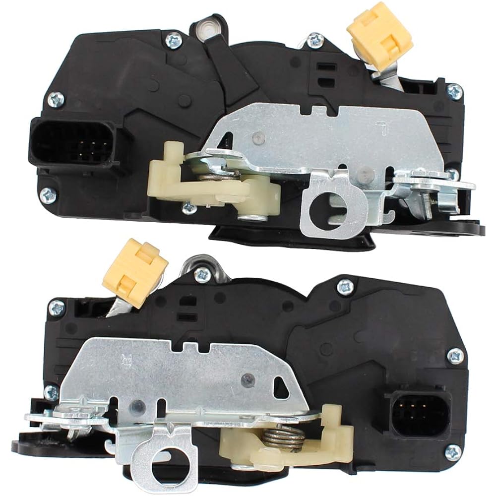 NEWYALL 2 Pack Front Left Driver & Ujizumi Seat Powered Alock Latch Actuator