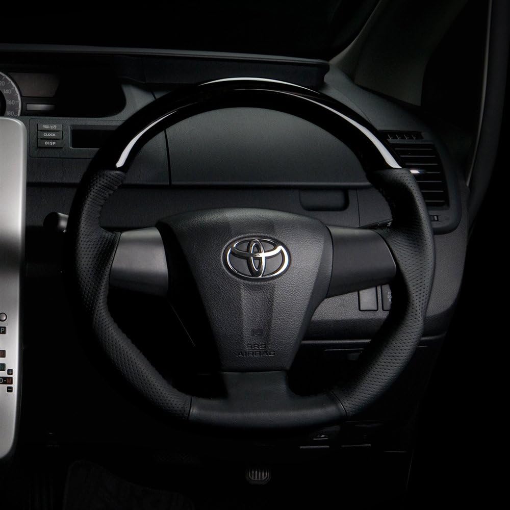 REAL Steering [Voxy/Noah (70 series: late: 3 spoke type)] Blackwood E20-BKW-BK-VXY