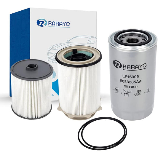 Upgrade 6.7L CUMMINS fuel filter water separation set 2019-2022 RAM TURBO diesel engine 68436631AA oil filter 5083285AA 68157291AA