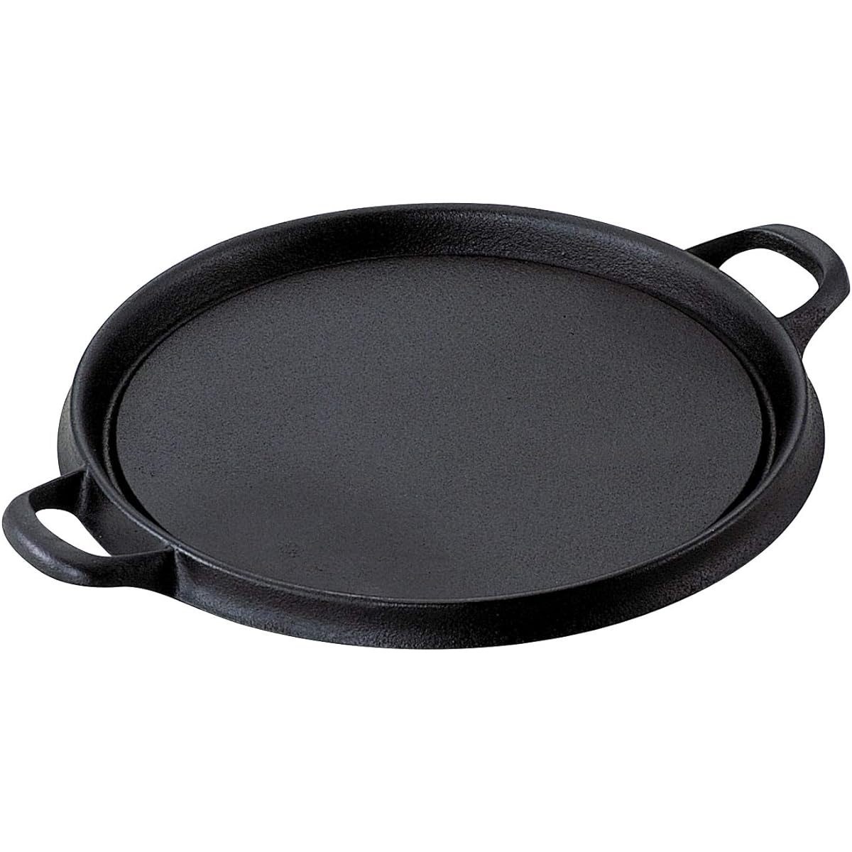 Ikenaga Iron Works Living with iron Okonomiyaki iron plate IH compatible Round shape Gift wrapping specification