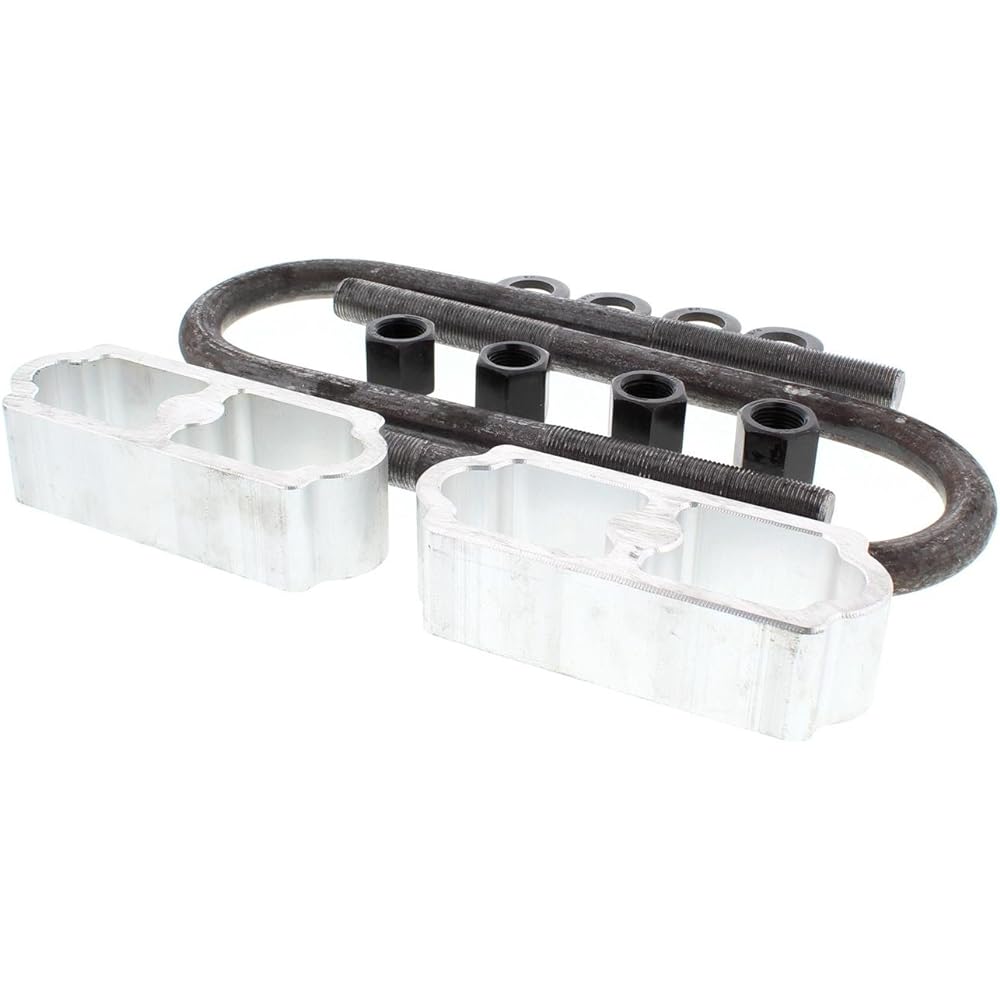 SPEEDWAY MOTORS 1960-72 Chevrolet Pickup 2 inch Rear Low down block Kit coil Spring compatible aluminum block U Bolt shaft Sim option