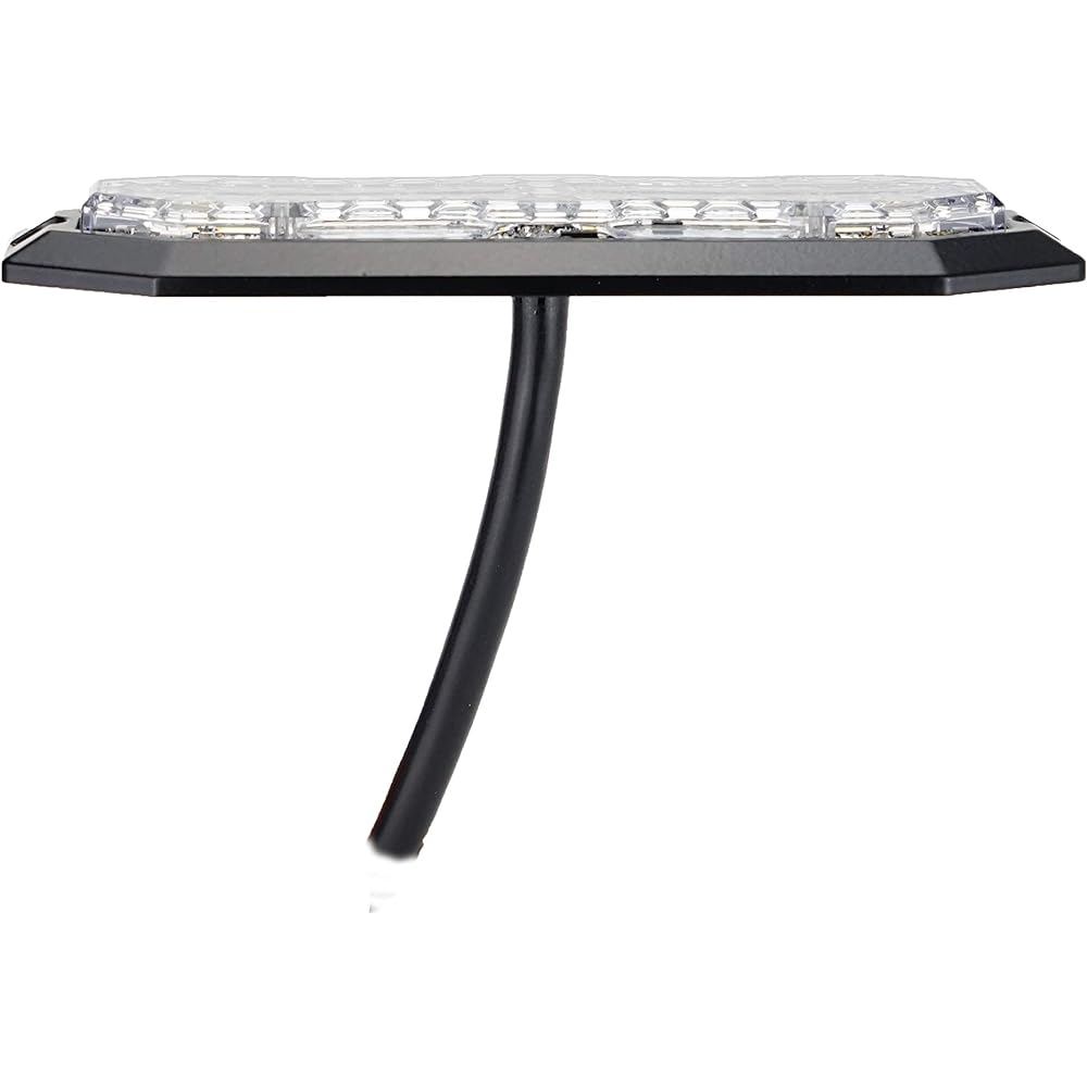 UNICORN Lighting UT01 Surface Mount Warning Emergency Strobe Grill Lighthead [SAE Class 1] [Dual Color]