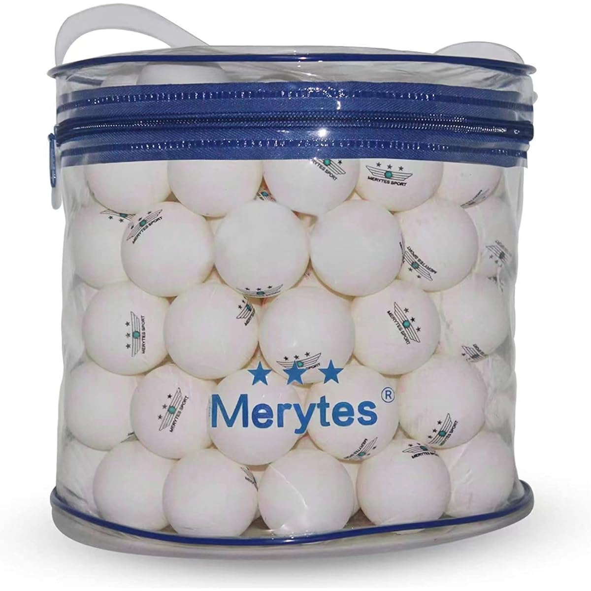 Merytes 120 Pack Professional Match Three Star Level Table Tennis Balls 40mm Ping Pong Balls