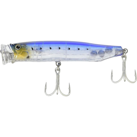 TackleHouse Popper Contact Feed Diving Wobbler 135mm 42g Clear Sardine #19 CFDW135 Lure