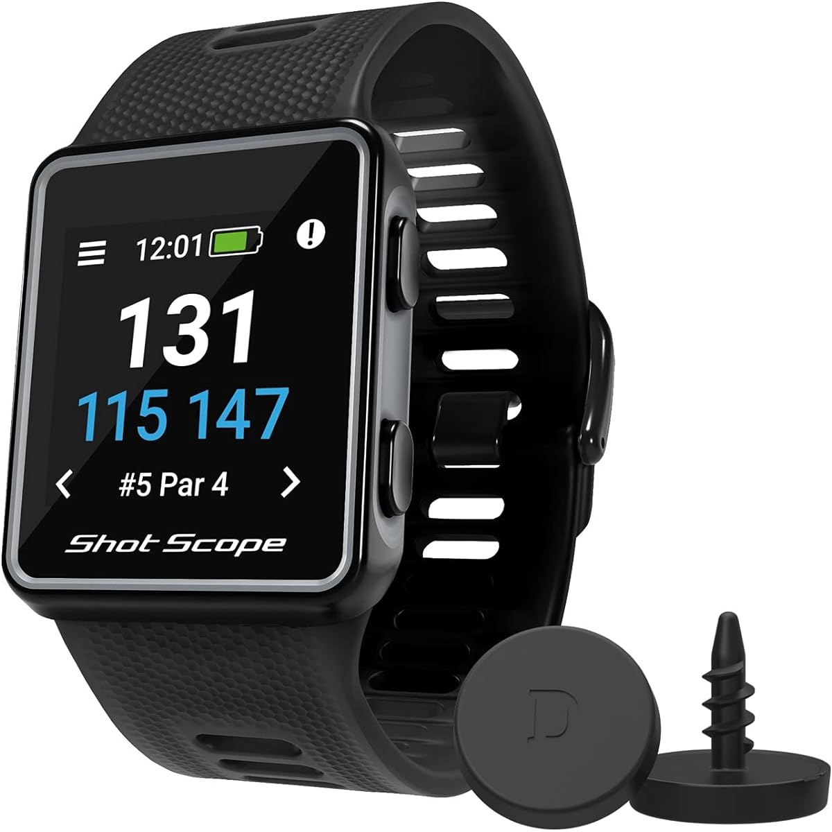 Shotscope V3 GPS Watch Black