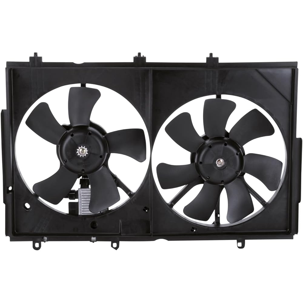 TYC 621820 Mitsubishi Outlander Replacement Radiator/Condenser Cooling Fan Assembly