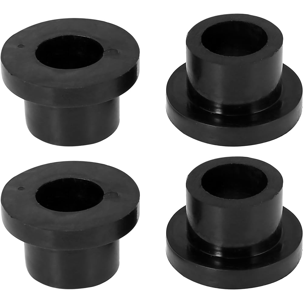 Motoforti 4pcs Motorcycle Handlebar Riser Bushing 56161-83A Black for Harley-Davidson Road King 1994-2020 Harley-Davidson Softail 2018-2020