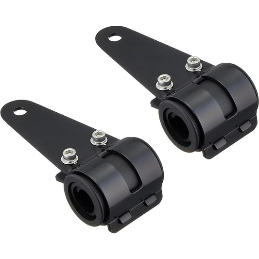 Kijima Motorcycle Bike Parts Headlight Stay Custom 27-39mm Aluminum Black 205-0061B