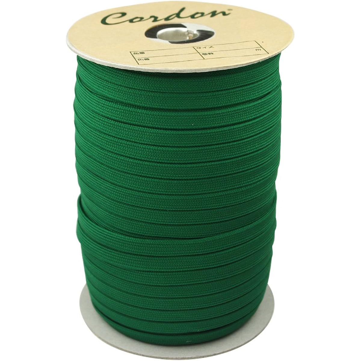 Korudon Polyester String F Code L C/#52T Width approx. 9.3mm x Length 100m CC20945