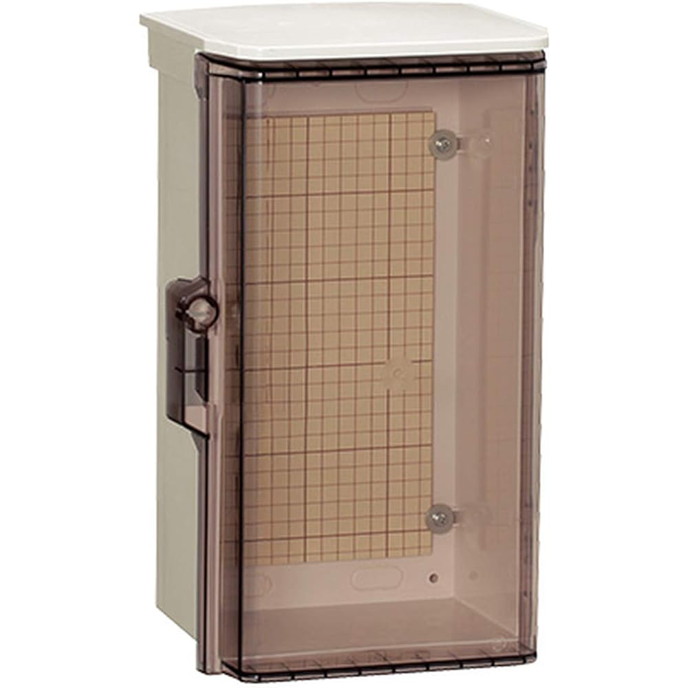 Nitto Kogyo Plastic Box Transparent Door with Roof, General-purpose Type OP16-235CA [*Images and colors are for illustrative purposes only. ]