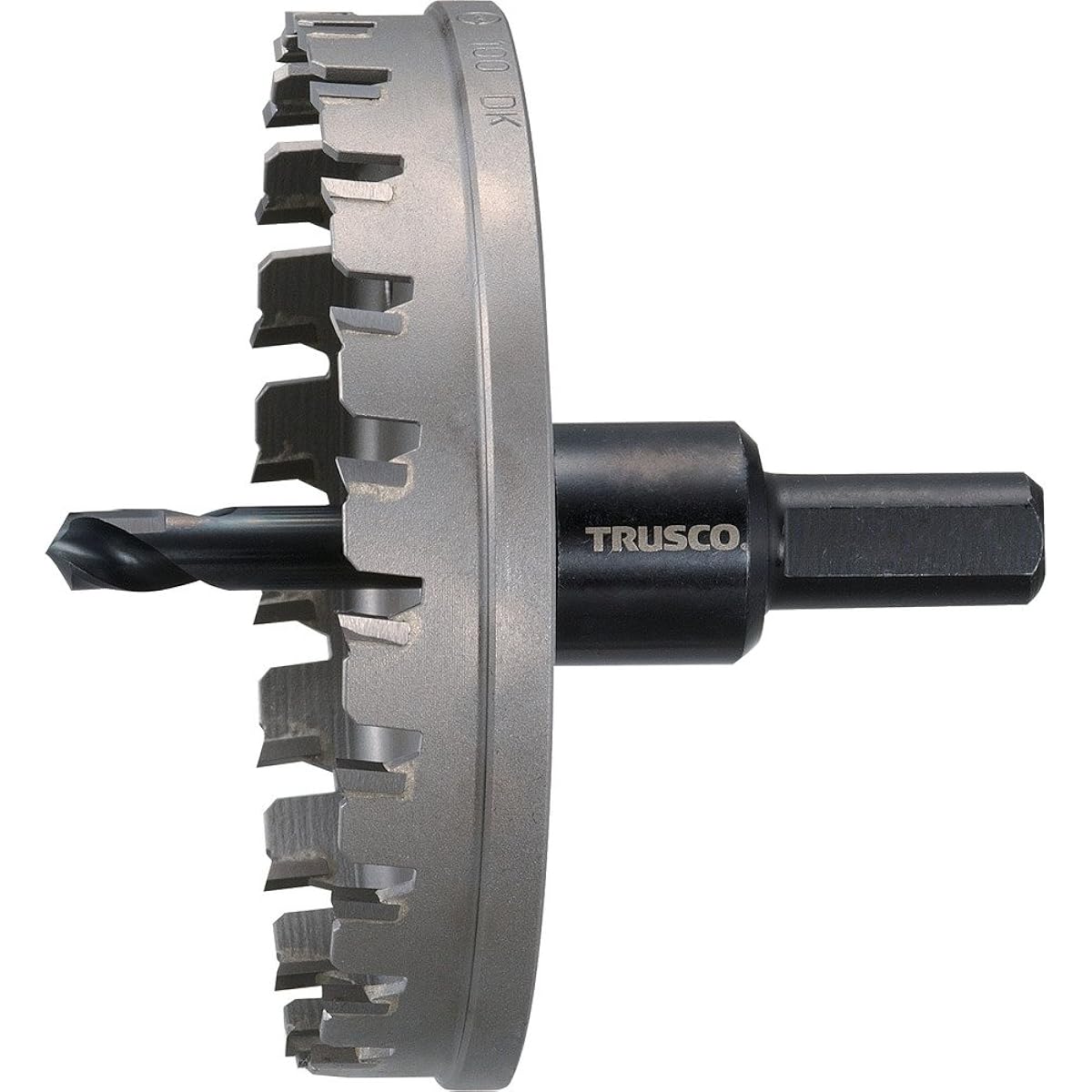TRUSCO Carbide Stainless Steel Hole Cutter 100mm TTG100