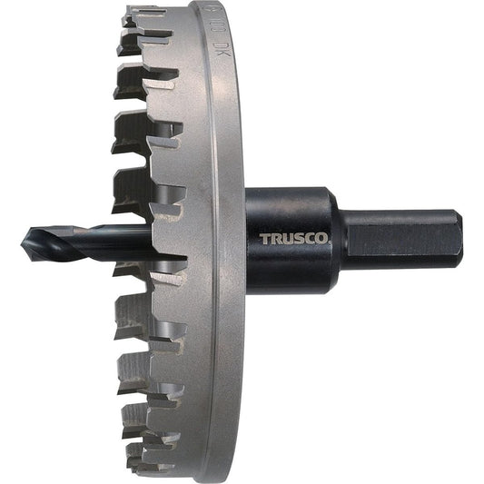TRUSCO Carbide Stainless Steel Hole Cutter 100mm TTG100