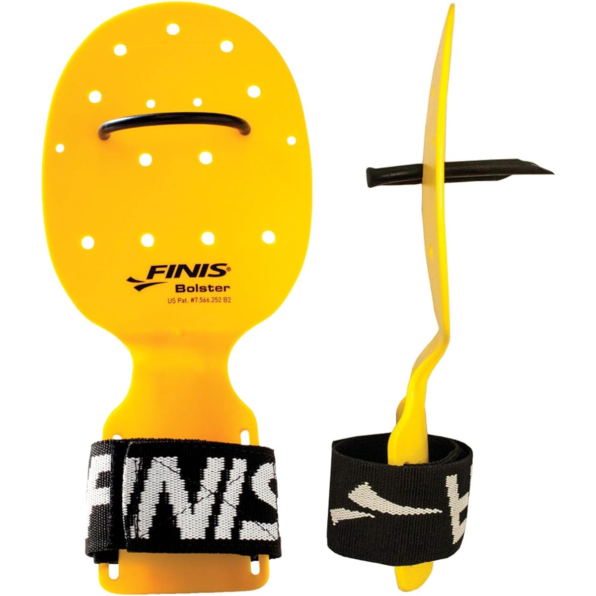 FINIS Swimming Practice Paddle Bolster Paddle [Genuine Japanese Product] 105026 Yellow