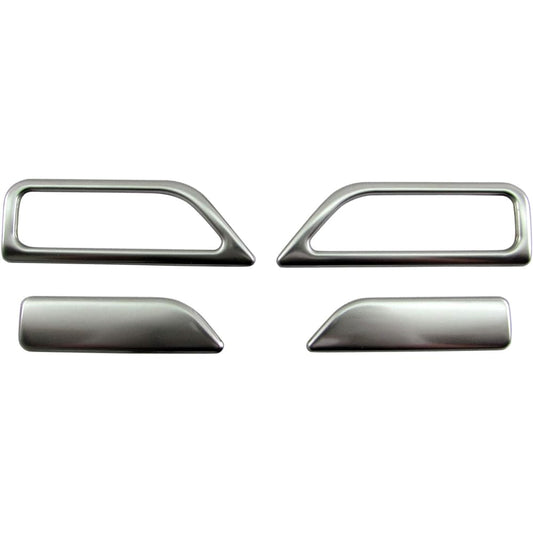 BRIGHTZ Lexus ES300h AXZH10 Center Armrest Switch Cover Satin Silver [INT-ETC-295] AXZ H10 10 ES300 ES 300 300h LEXUS